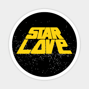 Star love, retro valentines Magnet